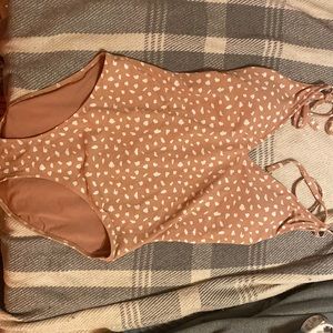 One piece swim suit!